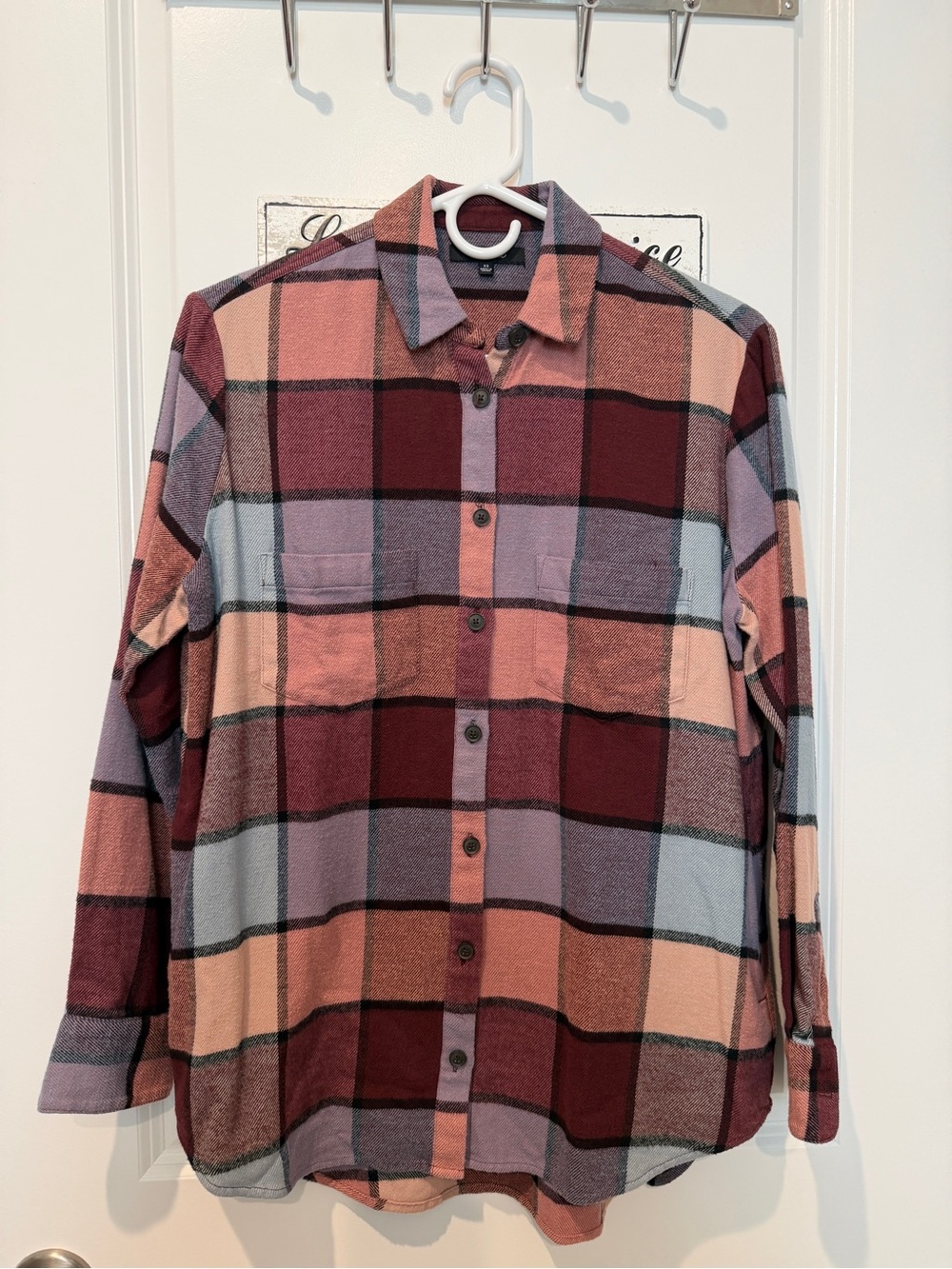 Madewell Multicolor Plaid Button-Down Shirt, XS
